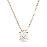 Halskette Ama Dame Alba in Rosègold Diamante Lab Grown 0.50 Ct AMA-GI-301-16-0,50 - AMA-GI-301-16-0,50